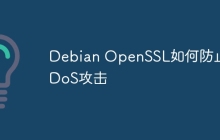 Debian OpenSSL如何防止DDoS攻击