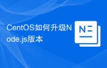 CentOS如何升级Node.js版本