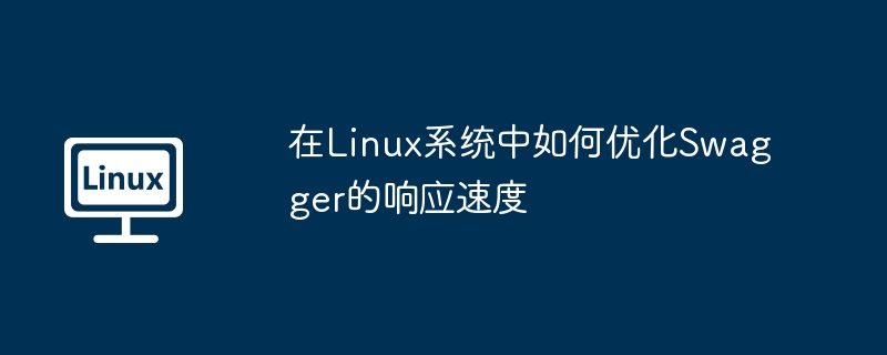 在Linux系统中如何优化Swagger的响应速度