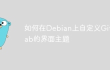 如何在Debian上自定义GitLab的界面主题
