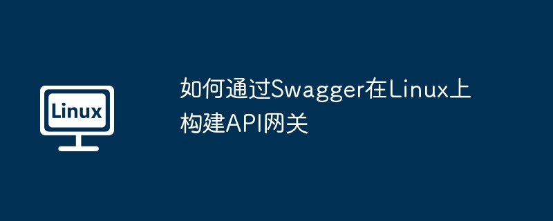 如何通过swagger在linux上构建api网关