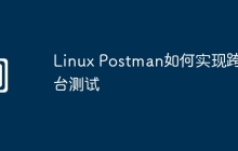 Linux Postman如何实现跨平台测试