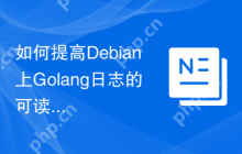 如何提高Debian上Golang日志的可读性