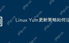 Linux Yum更新策略如何设置