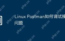 Linux Postman如何调试接口问题