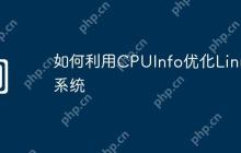 如何利用CPUInfo优化Linux系统