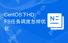 CentOS下HDFS任务调度怎样优化