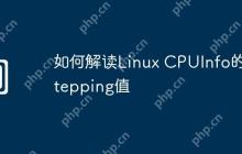 如何解读Linux CPUInfo的stepping值