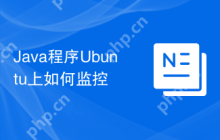 Java程序Ubuntu上如何监控