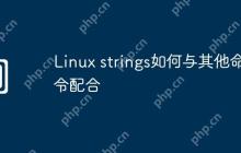 Linux strings如何与其他命令配合