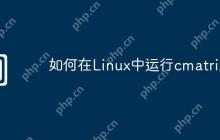 如何在Linux中运行cmatrix