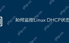 如何监控Linux DHCP状态