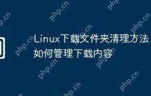 Linux下载文件夹清理方法：如何管理下载内容