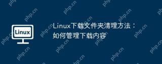 Linux下载文件夹清理方法：如何管理下载内容