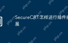 SecureCRT怎样进行插件扩展