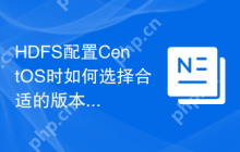 HDFS配置CentOS时如何选择合适的版本