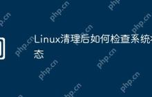 Linux清理后如何检查系统状态
