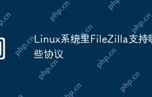 Linux系统里FileZilla支持哪些协议