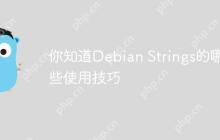 你知道Debian Strings的哪些使用技巧