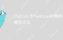 Debian下Hadoop故障排查有哪些方法
