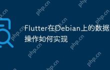 Flutter在Debian上的数据库操作如何实现