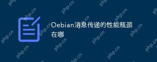 Debian消息传递的性能瓶颈在哪