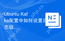 Ubuntu Kafka配置中如何设置日志级别
