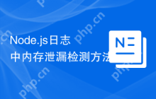 Node.js日志中内存泄漏检测方法
