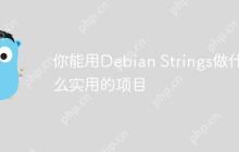 你能用Debian Strings做什么实用的项目