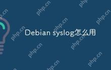 Debian syslog怎么用