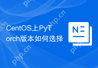CentOS上PyTorch版本如何选择