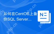 如何在CentOS上备份SQL Server数据