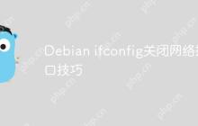 Debian ifconfig关闭网络接口技巧