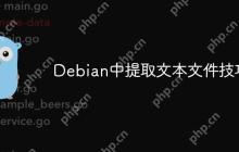 Debian中提取文本文件技巧