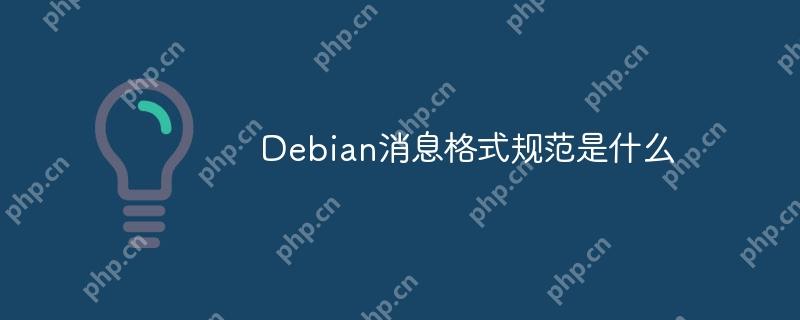 Debian消息格式规范是什么