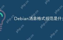 Debian消息格式规范是什么