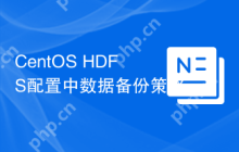 CentOS HDFS配置中数据备份策略