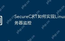 SecureCRT如何实现Linux服务器监控