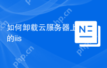 如何卸载云服务器上的iis