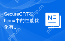 SecureCRT在Linux中的性能优化有哪些方法