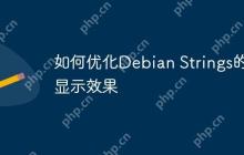 如何优化Debian Strings的显示效果