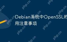 Debian系统中OpenSSL的使用注意事项