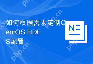 如何根据需求定制CentOS HDFS配置