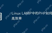 Linux LAMP中的PHP如何提高效率
