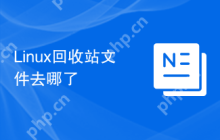 Linux回收站文件去哪了