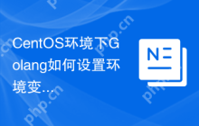 CentOS环境下Golang如何设置环境变量