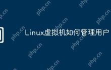 Linux虚拟机如何管理用户