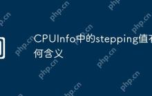 CPUInfo中的stepping值有何含义