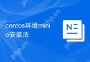centos环境minio安装法