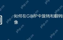 如何在GIMP中旋转和翻转图像